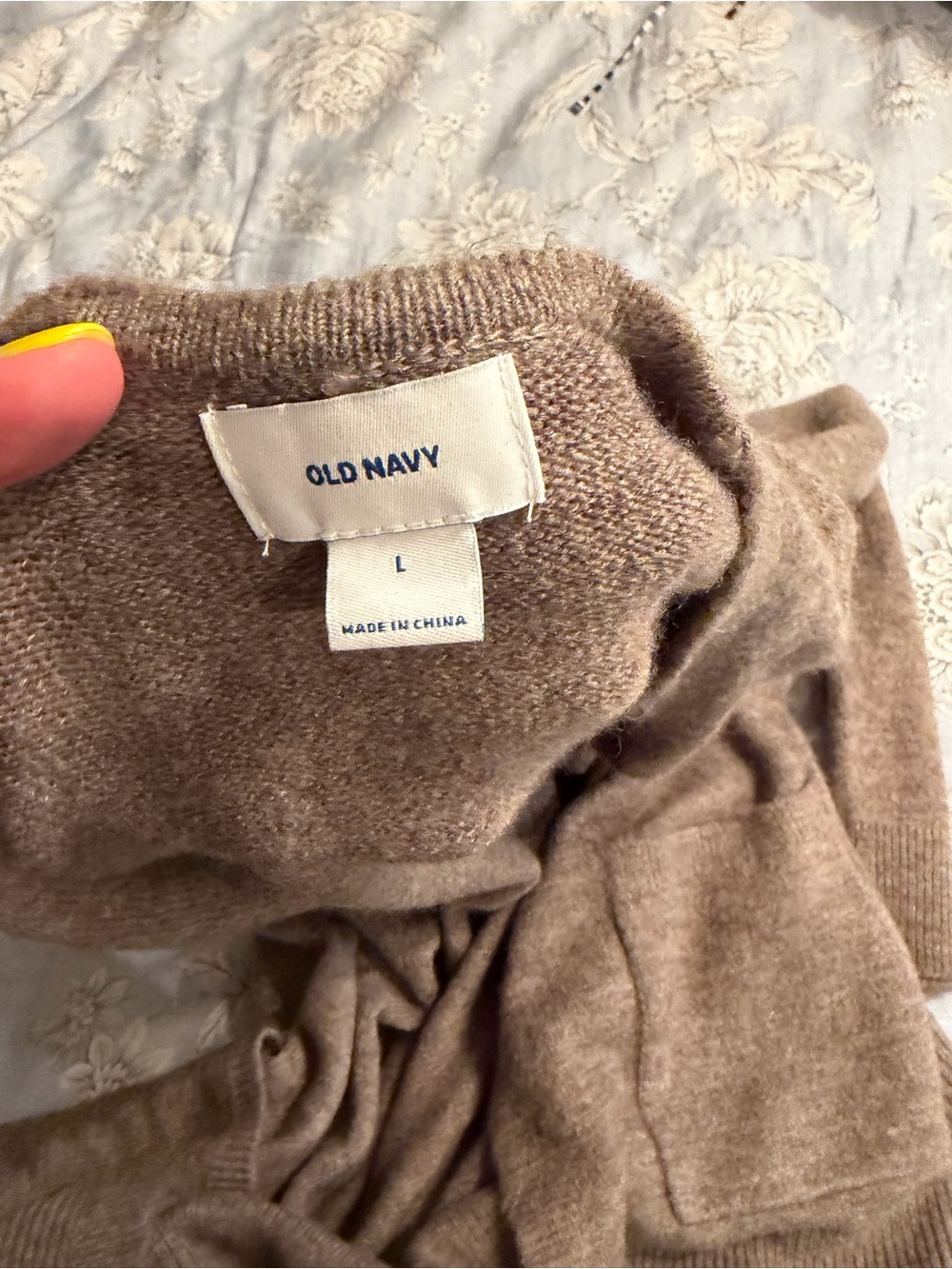 Open-Front Knit Cardigan - Picture 2 of 5